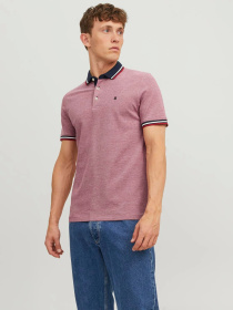 Поло JACK & JONES модель 12136668_Rio Red SLIM FIT Фото