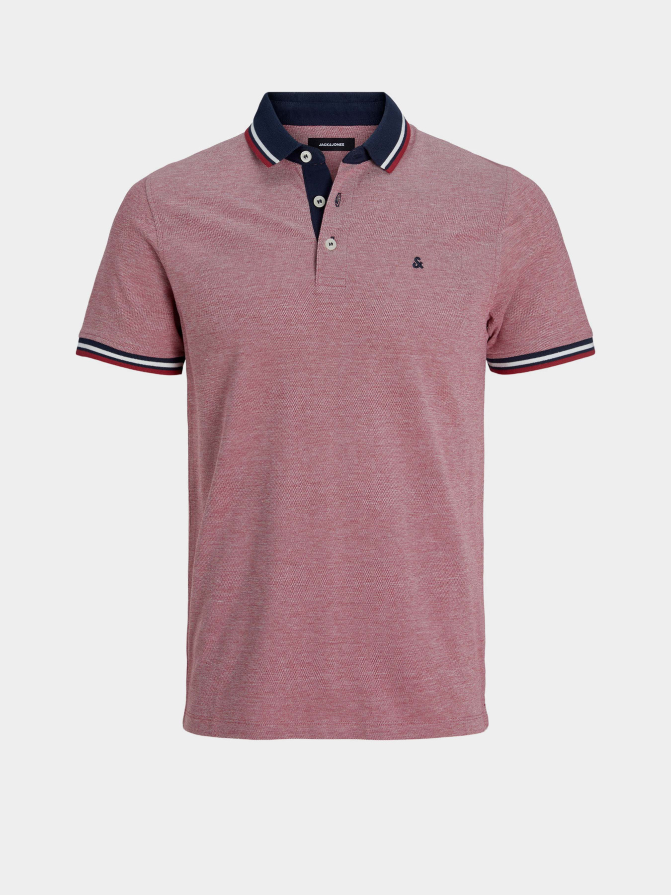 Поло JACK & JONES модель 12136668_Rio Red SLIM FIT Фото