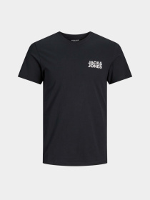 Футболка JACK & JONES модель 12151955_Black Slim/Small Print Фото