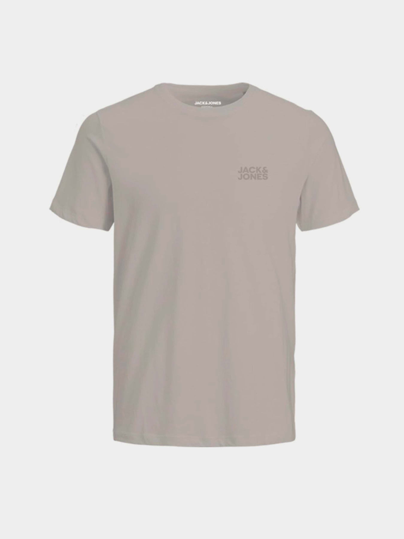 Футболка JACK & JONES модель 12151955_Moonbeam Small Print/Moonb Фото