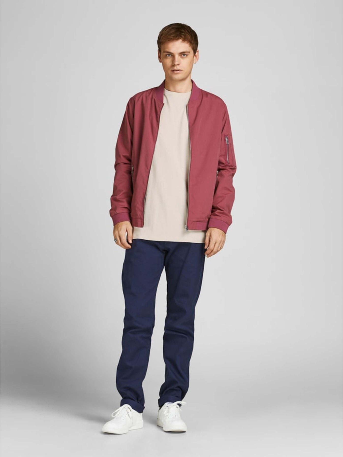 Футболка JACK & JONES модель 12156101_Moonbeam SLIM Фото