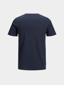 Футболка JACK & JONES модель 12156101_Navy Blazer SLIM Фото