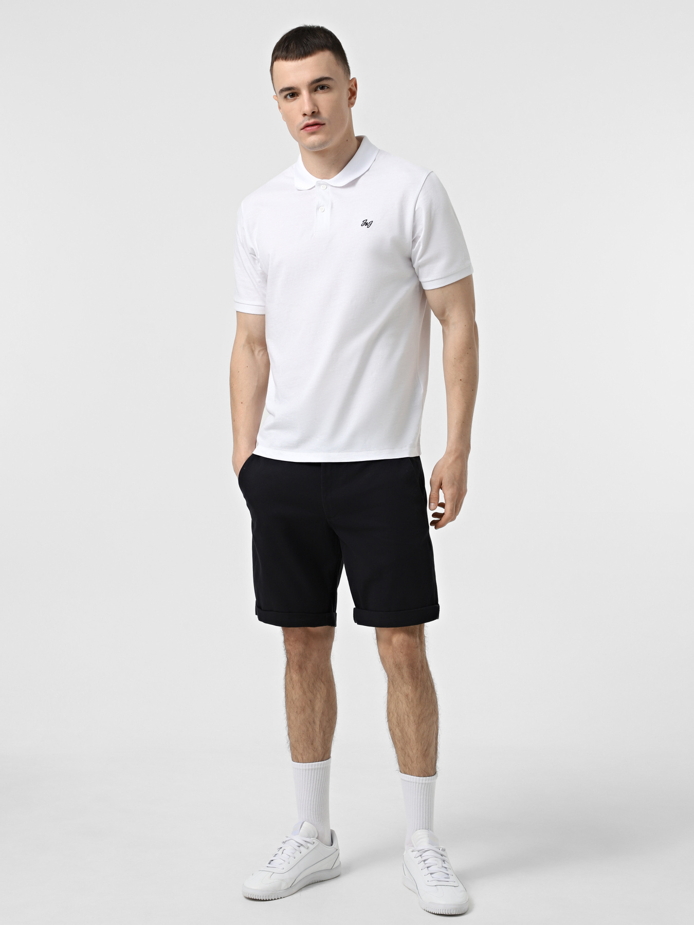 Шорти JACK & JONES модель 12182549_Dark Navy Фото