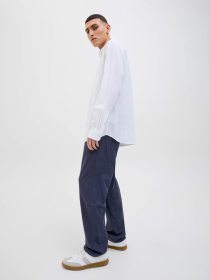 Повсякденні штани JACK & JONES модель 12248606_Night Sky Повсякденні штани JACK & JONES модель 12248606_Night Sky Фото