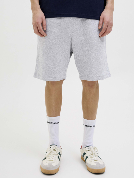 Шорты JACK & JONES модель 12249285_Light Grey Melange Фото