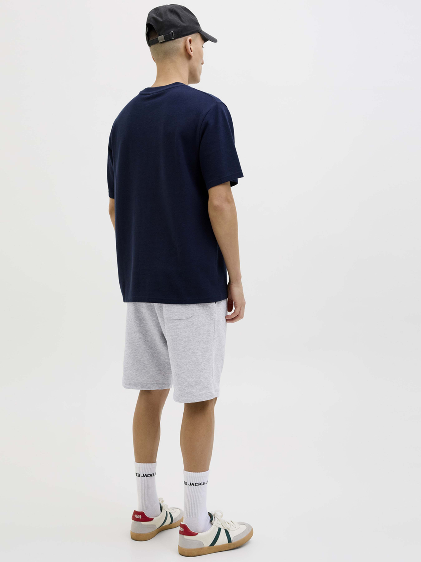 Повсякденні шорти JACK & JONES модель 12249285_Light Grey Melange Фото