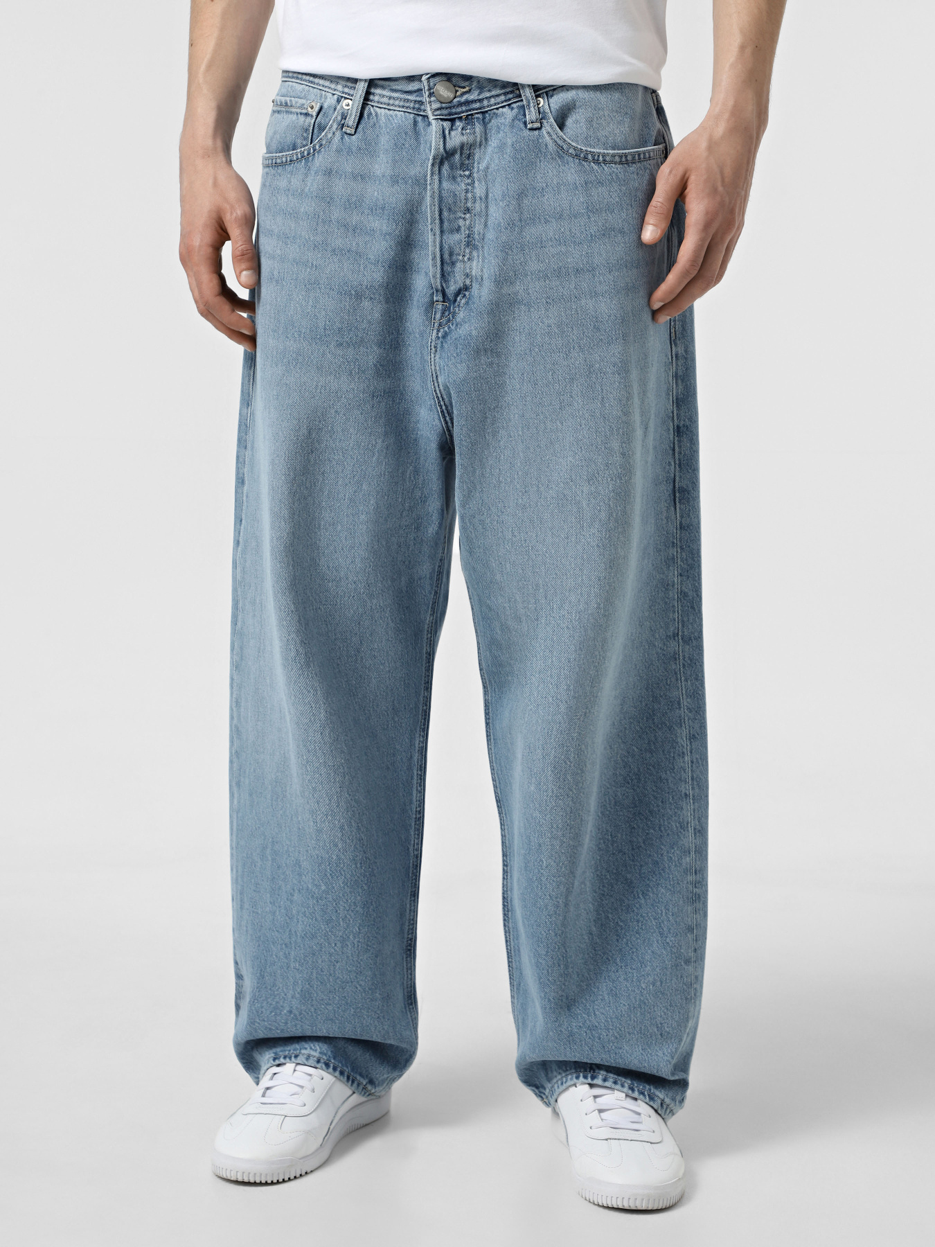 Широкі джинси JACK & JONES модель 12262890_Blue Denim Широкі джинси JACK & JONES модель 12262890_Blue Denim Фото