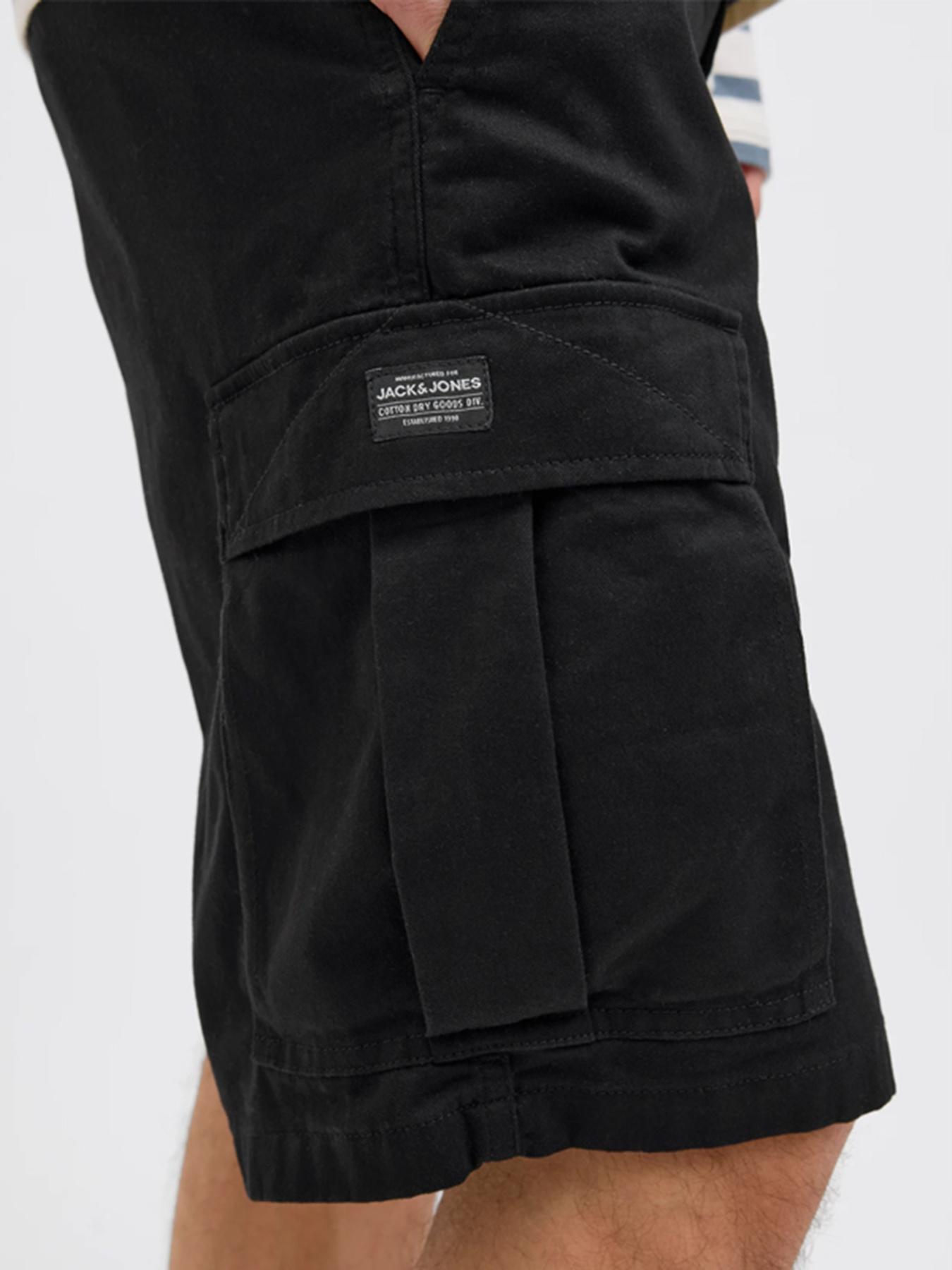 Повсякденні шорти JACK & JONES модель 12268266_Black Фото