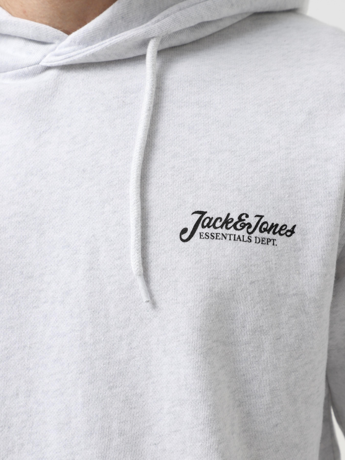 Худі JACK & JONES модель 12268436_White Melange Фото