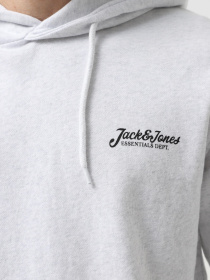 Худі JACK & JONES модель 12268436_White Melange Фото