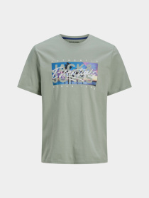 Футболка JACK & JONES модель 12268438_Iceberg Green Фото