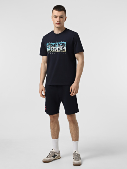 Шорты JACK & JONES модель 12268446_Sky Captain — фото - INTERTOP