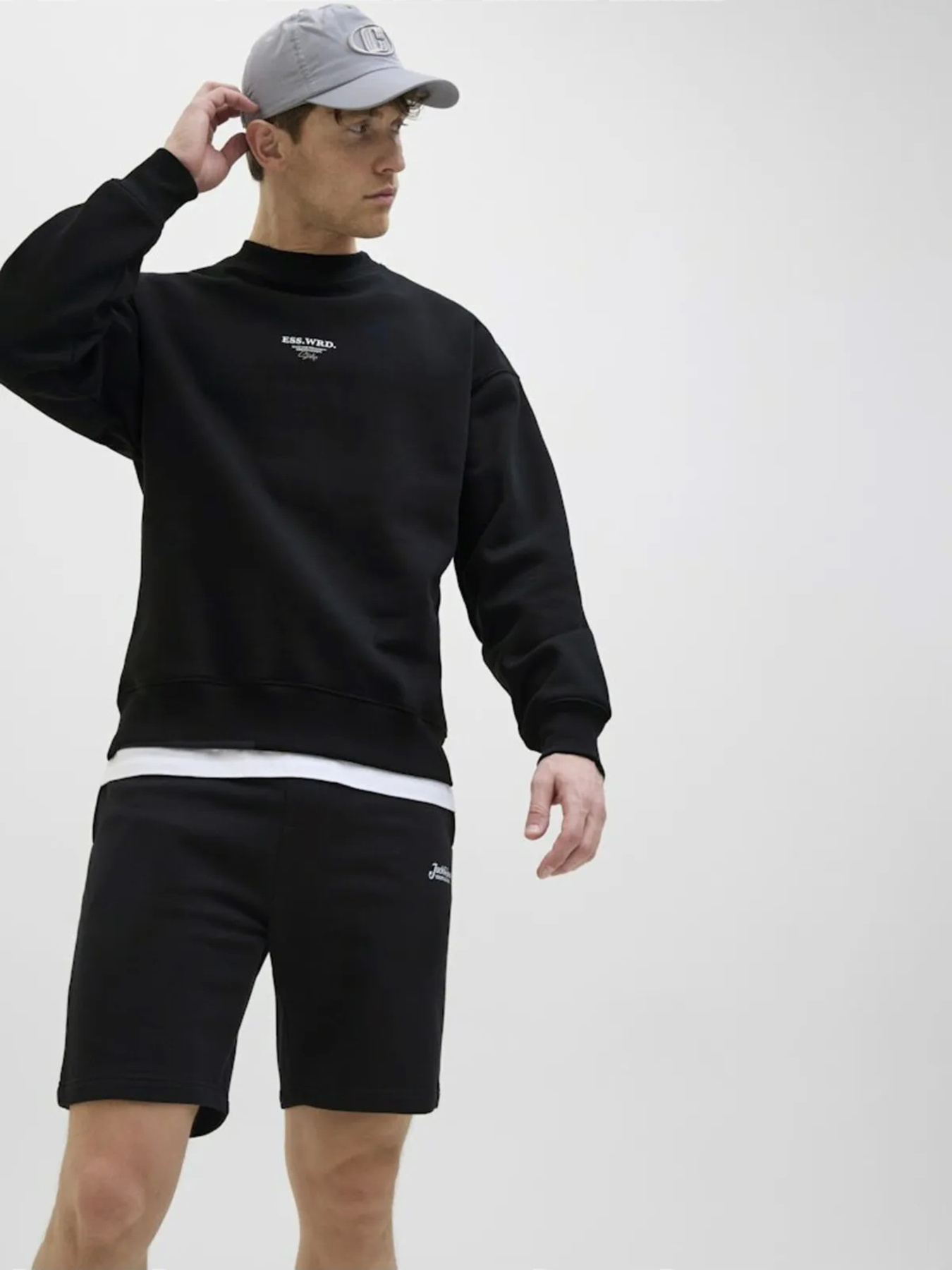 Шорты JACK & JONES модель 12268770_Black Фото