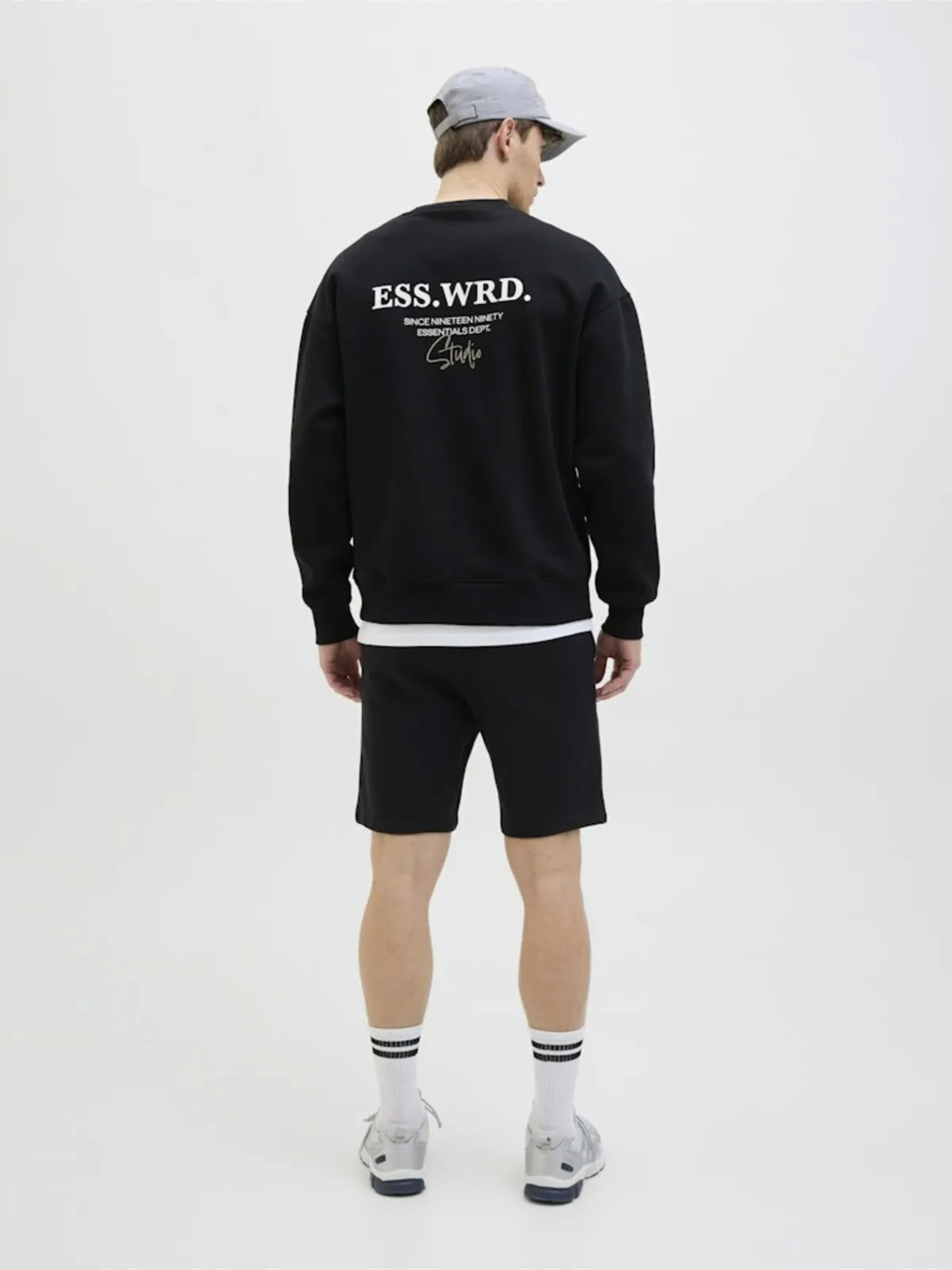 Повсякденні шорти JACK & JONES модель 12268770_Black Фото