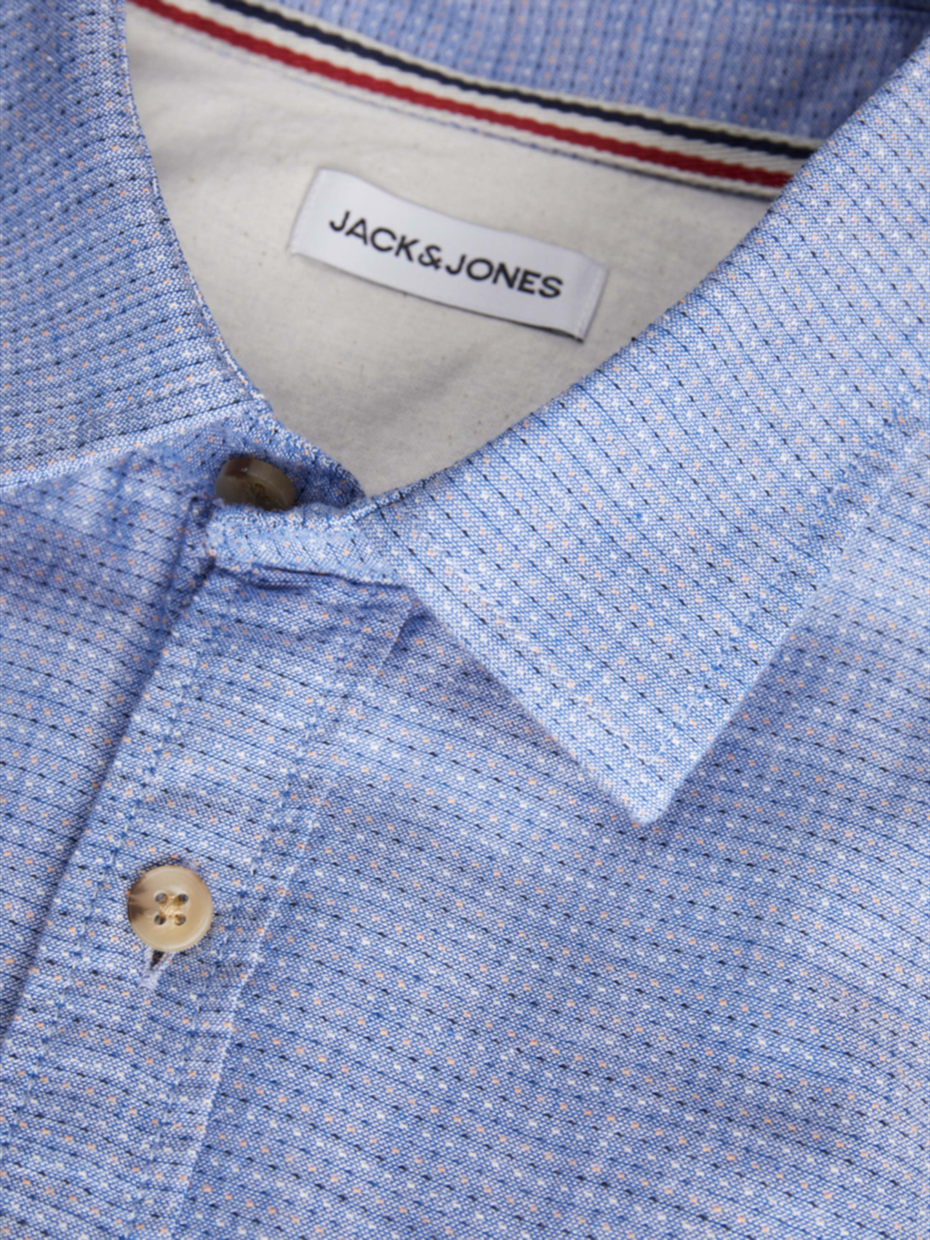 Сорочка JACK & JONES модель 12268993_Ensign Blue Фото