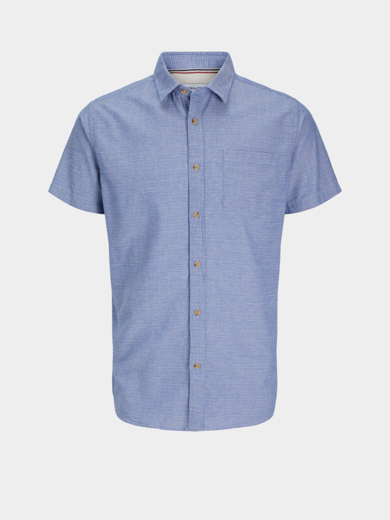 Сорочка повсякденна JACK & JONES модель 12268993_Ensign Blue Сорочка повсякденна JACK & JONES модель 12268993_Ensign Blue Фото