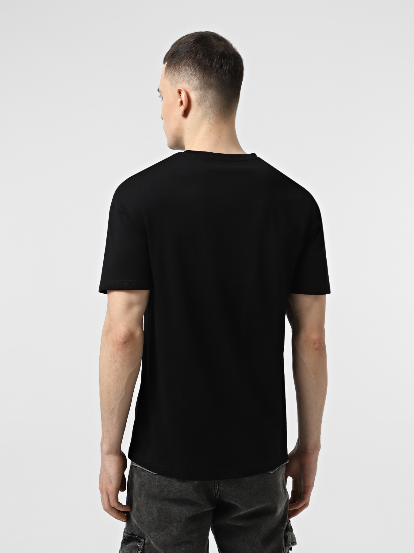 Футболка JACK & JONES модель 12269280_Black SMALL Фото