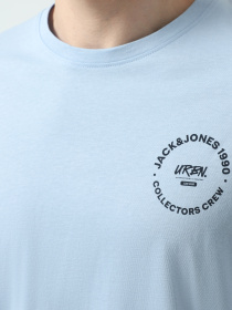 Футболка JACK & JONES модель 12269280_Chambray Blue SMALL Фото