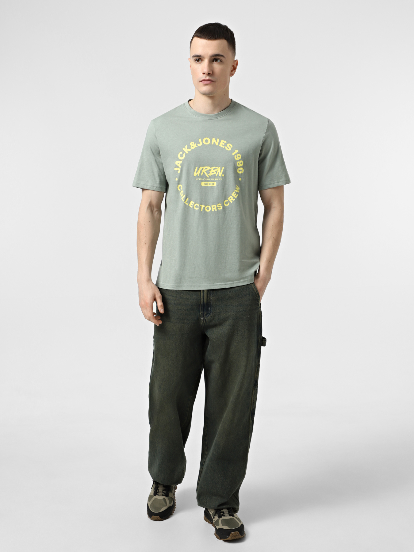 Футболка JACK & JONES модель 12269280_Iceberg Green BIG Фото