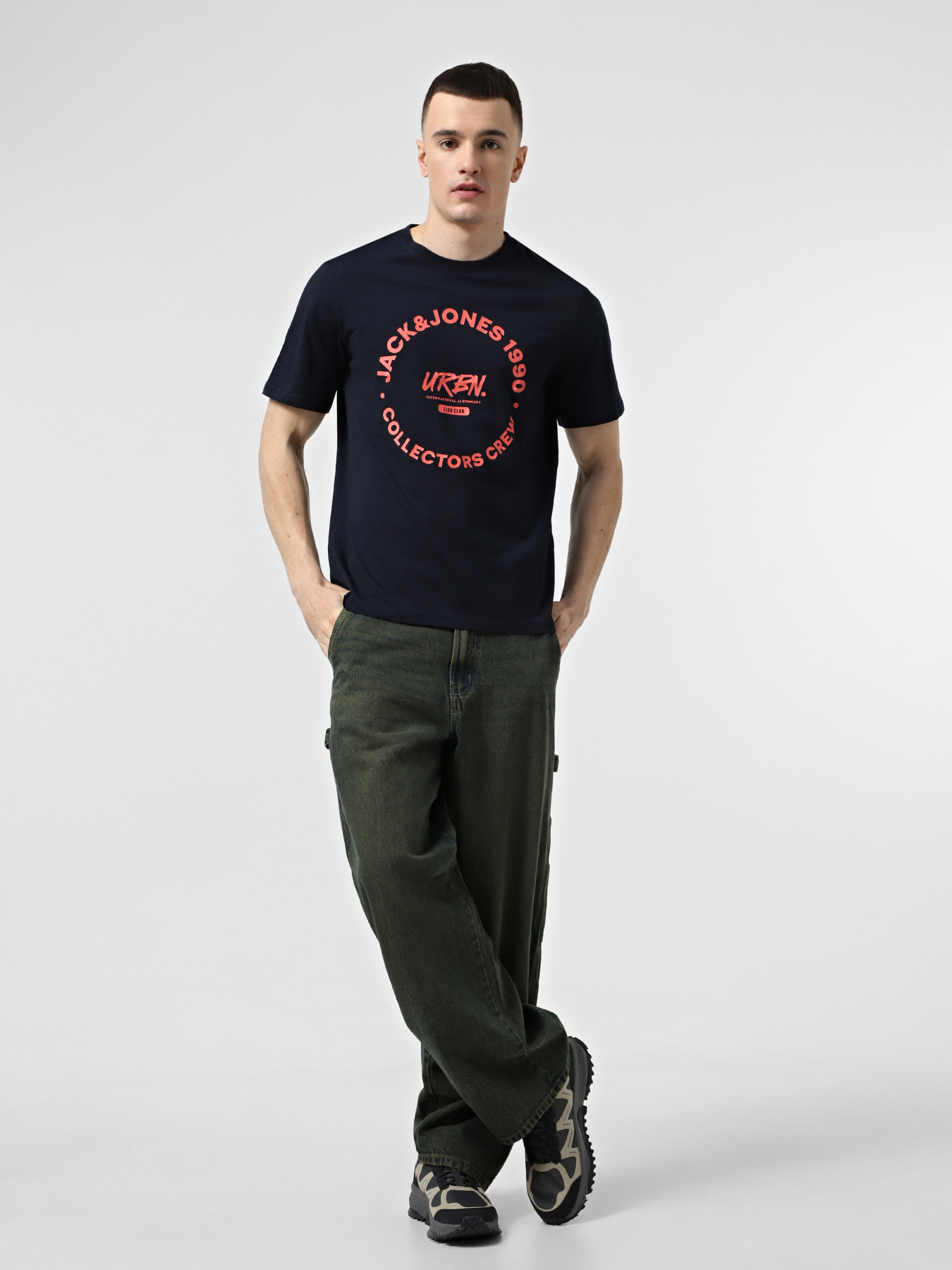 Футболка JACK & JONES модель 12269280_Sky Captain BIG Футболка JACK & JONES модель 12269280_Sky Captain BIG Фото