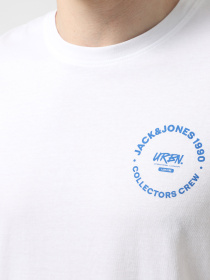 Футболка JACK & JONES модель 12269280_White SMALL Фото