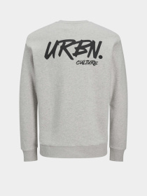 Світшот JACK & JONES модель 12269365_White Melange Фото