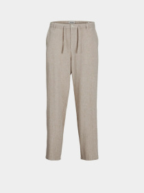 Брюки повседневные JACK & JONES модель 12269371_Crockery Herringbone Фото