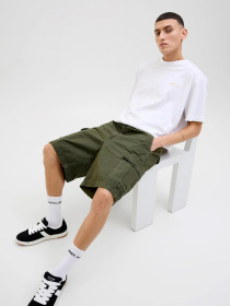 Шорти JACK & JONES модель 12269374_Olive Night Фото