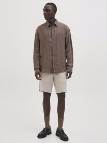 Шорты JACK & JONES модель 12269376_Crockery Herringbone Фото