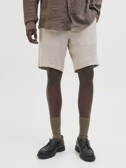 Шорты JACK & JONES модель 12269376_Crockery Herringbone Фото