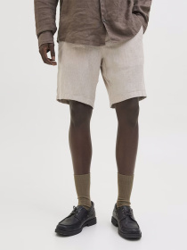 Повсякденні шорти JACK & JONES модель 12269376_Crockery Herringbone Фото