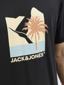 Футболка JACK & JONES модель 12269416_Black Футболка JACK & JONES модель 12269416_Black Фото