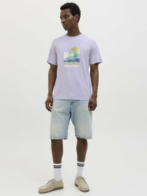 Футболка JACK & JONES модель 12269416_Languid Lavender Фото