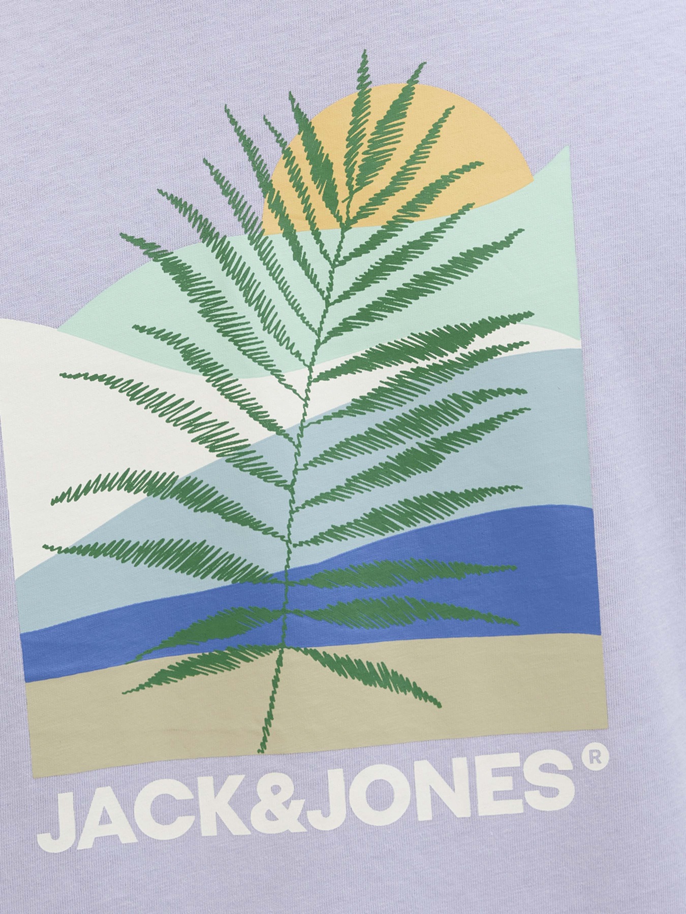 Футболка JACK & JONES модель 12269416_Languid Lavender Фото