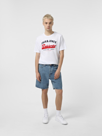 Шорты джинсовые JACK & JONES модель 12269489_Blue Denim SQ 731 Фото