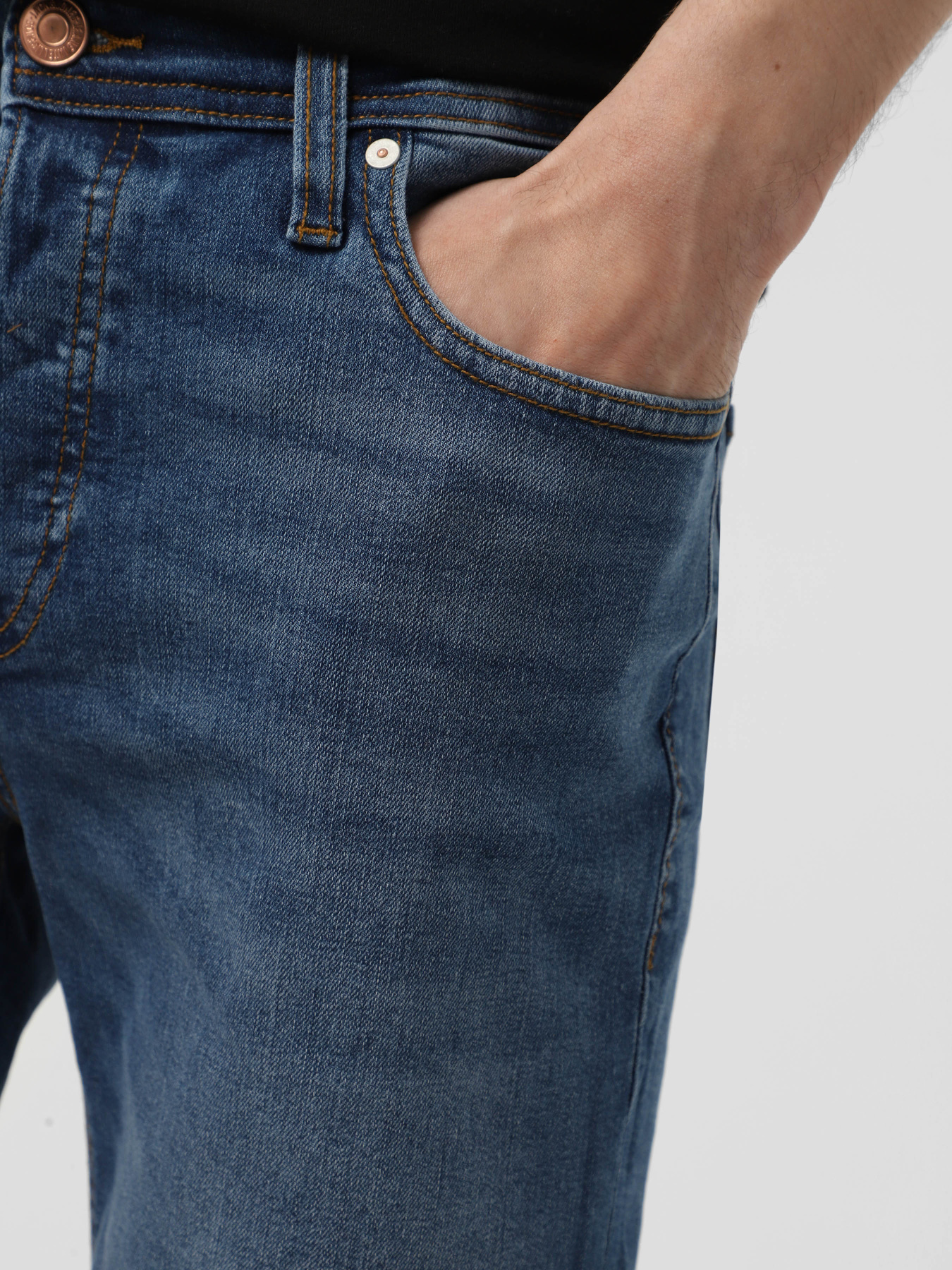Шорти джинсові JACK & JONES модель 12269499_Blue Denim Фото