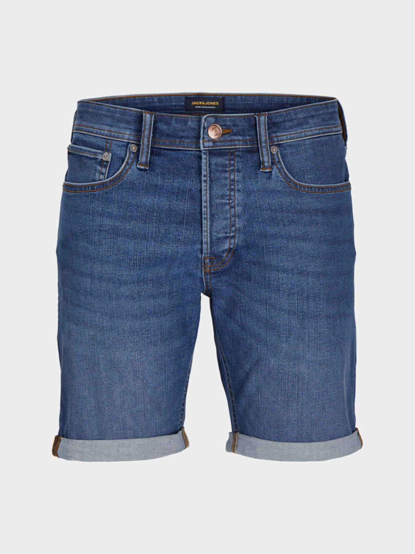 Джинсові шорти JACK & JONES модель 12269499_Blue Denim Фото