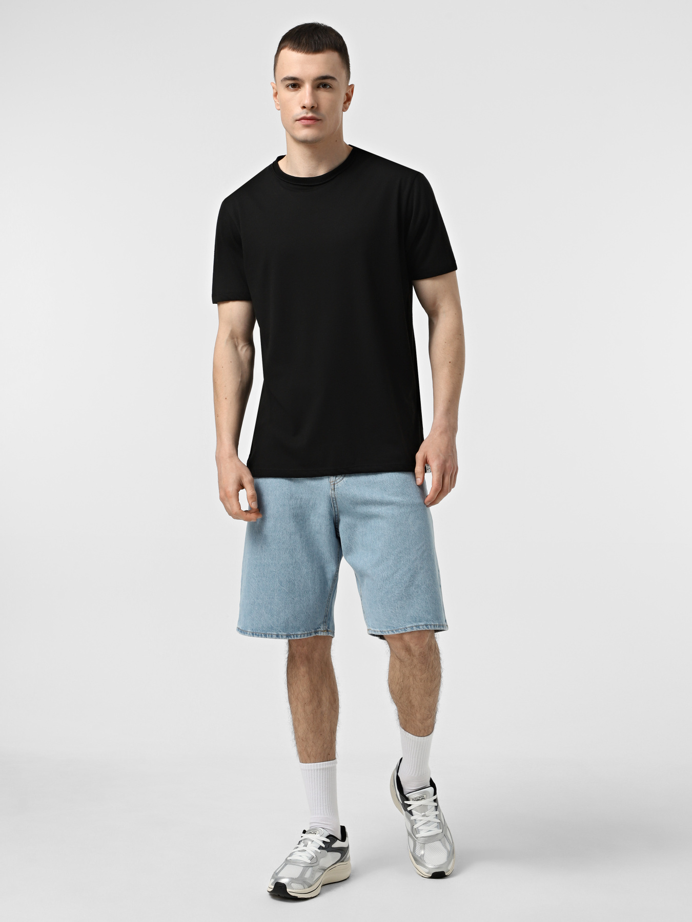 Джинсові шорти JACK & JONES модель 12269532_Blue Denim SBD 304 Фото