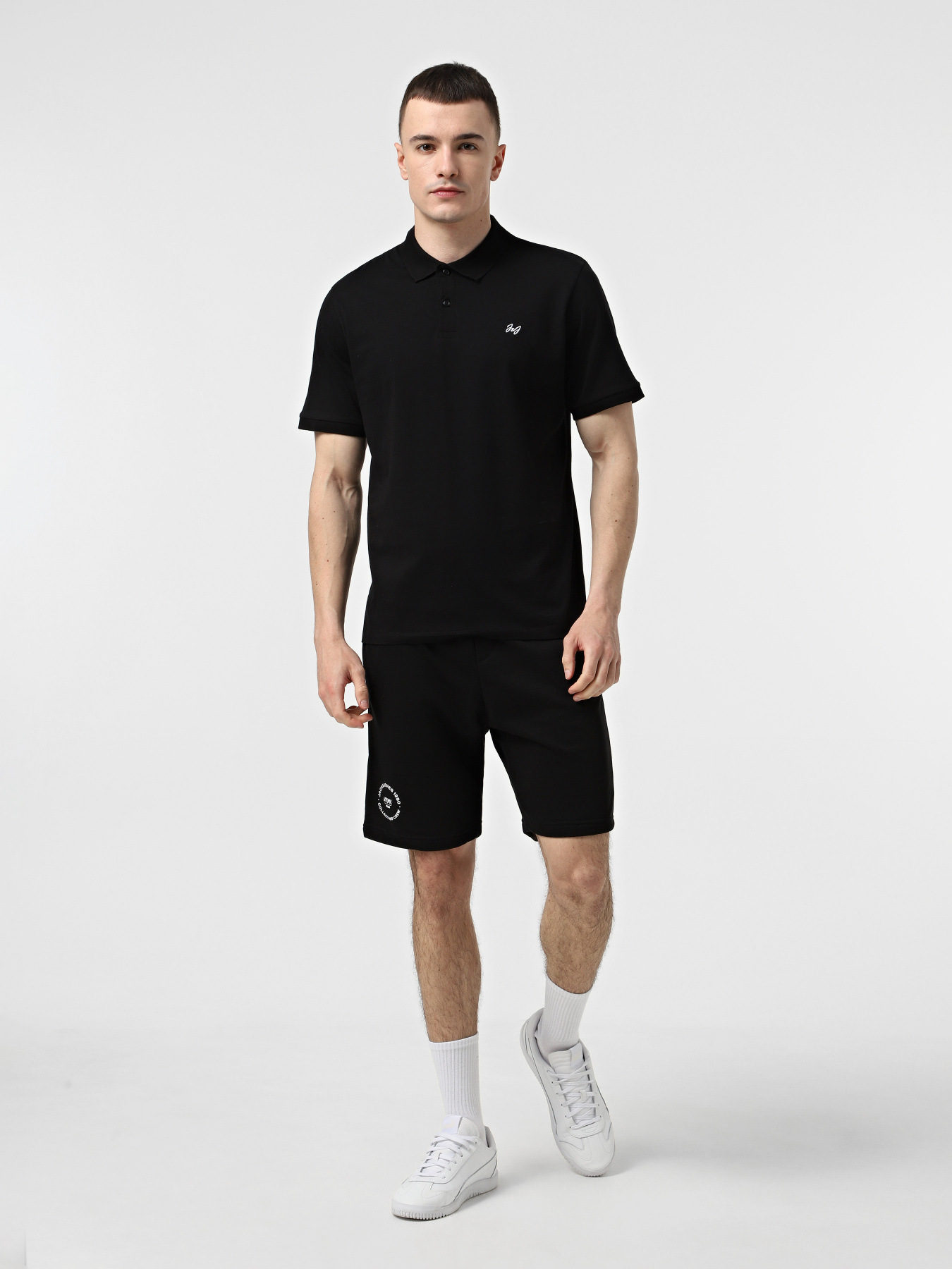 Поло JACK & JONES модель 12270084_Black Фото