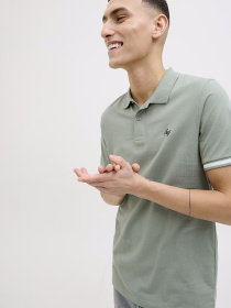 Поло JACK & JONES модель 12270084_Iceberg Green Play Поло JACK & JONES модель 12270084_Iceberg Green Play Фото
