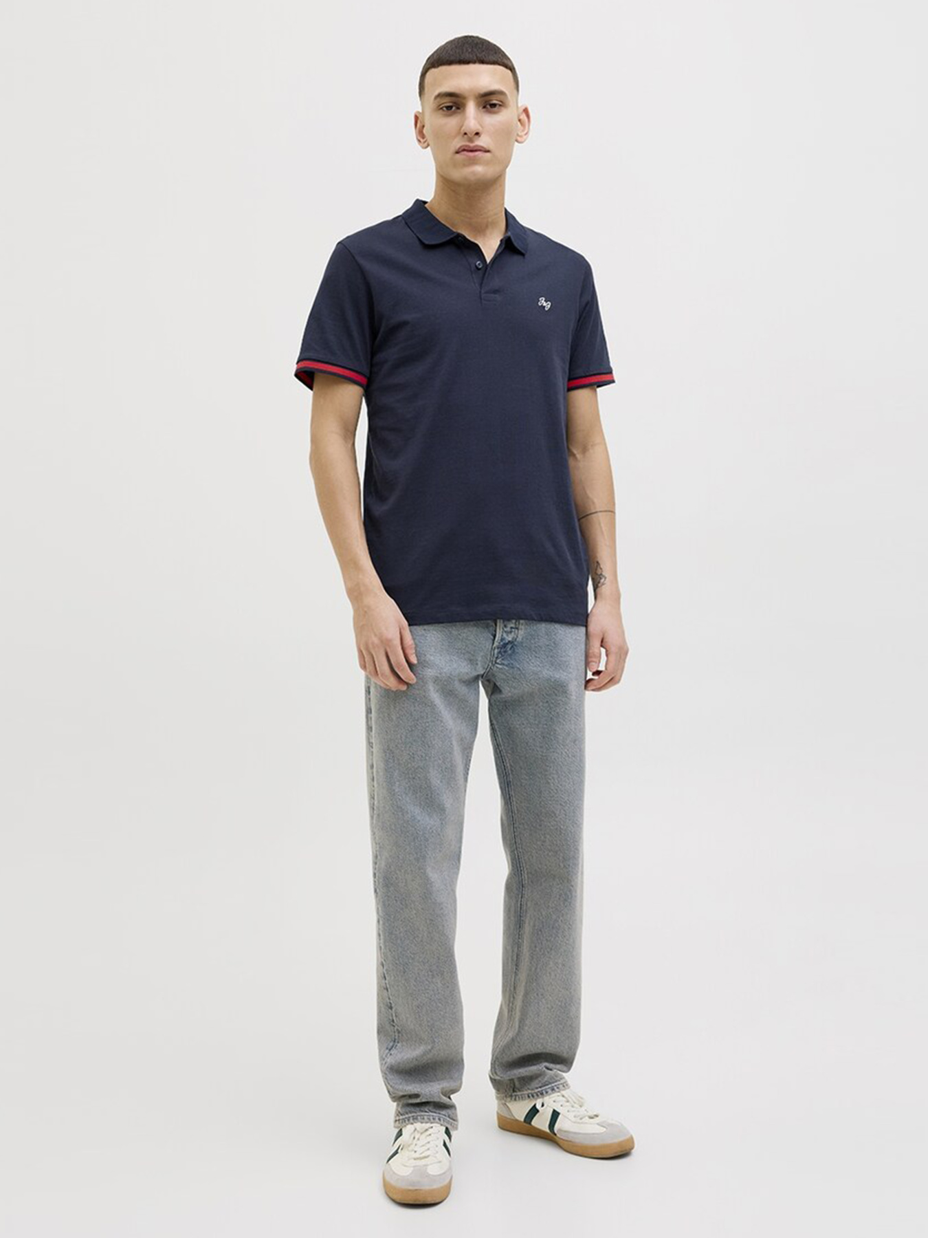 Поло JACK & JONES модель 12270084_Sky Captain Play Фото