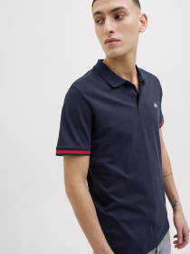 Поло JACK & JONES модель 12270084_Sky Captain Play Фото