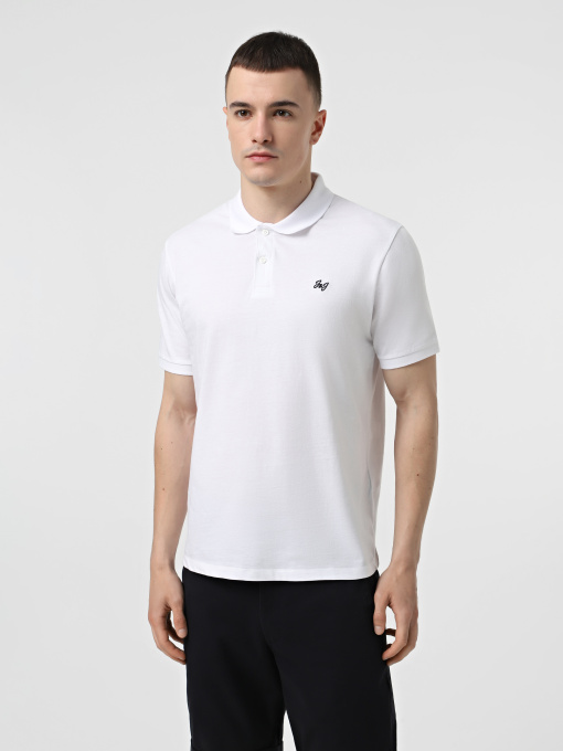 Поло JACK & JONES модель 12270084_White Фото