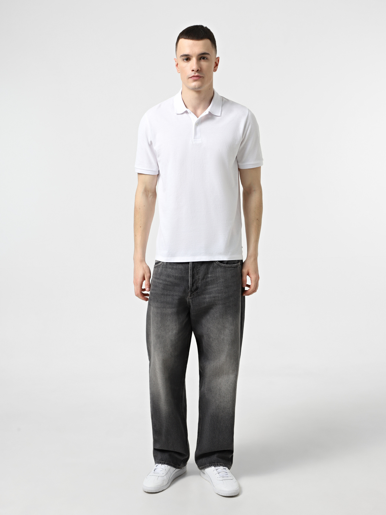 Поло JACK & JONES модель 12270150_White Фото