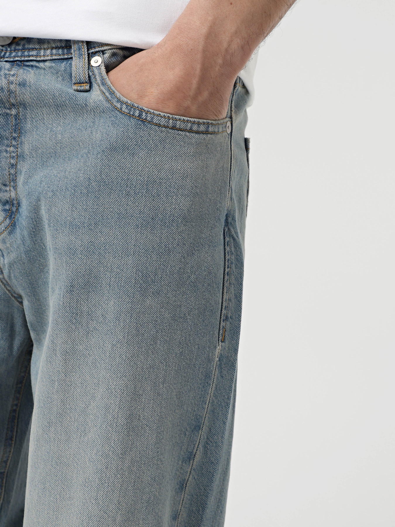 Широкие джинсы JACK & JONES модель 12272278_Blue Denim Фото