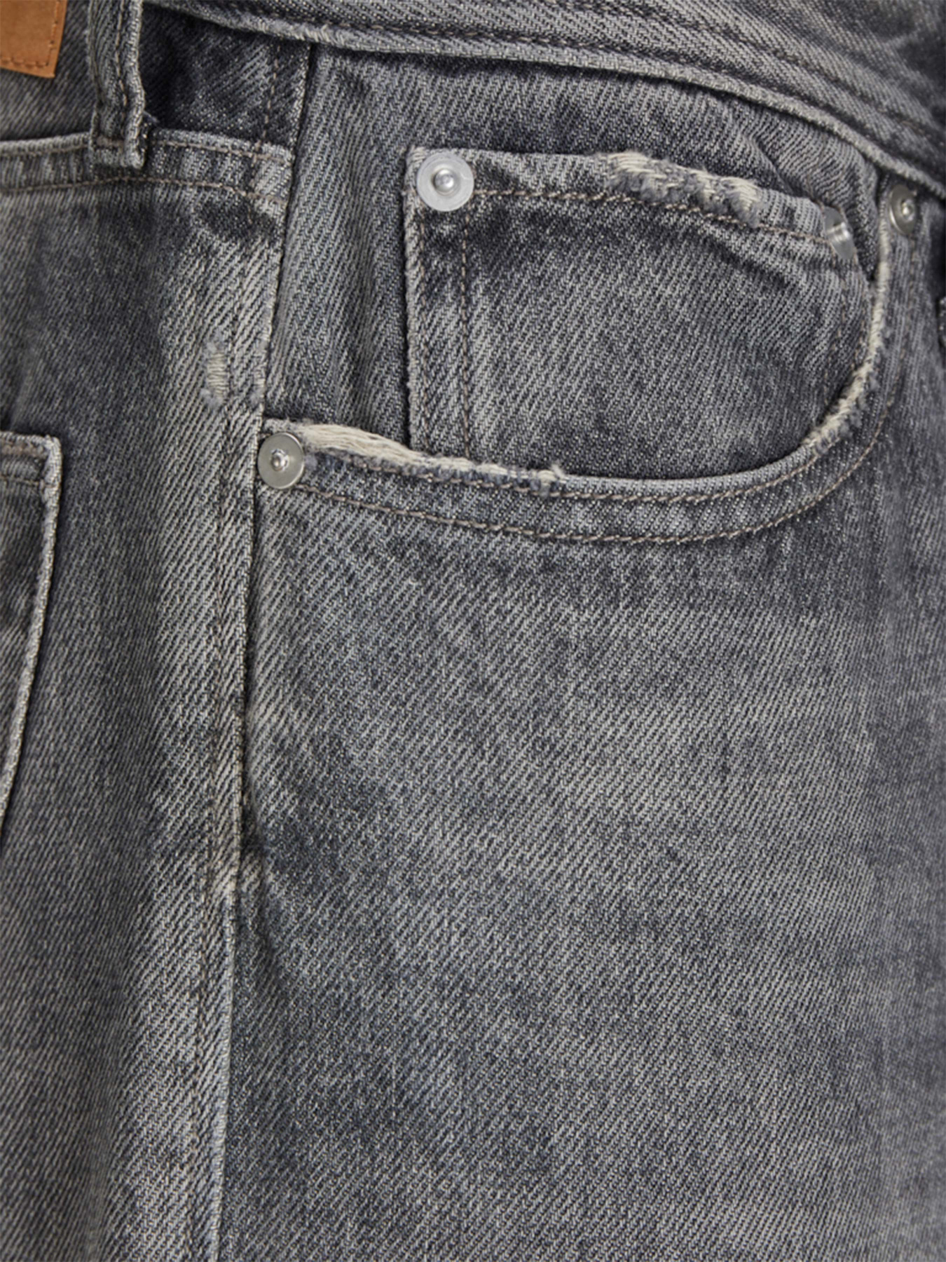 Широкі джинси JACK & JONES модель 12272355_Black Denim Фото