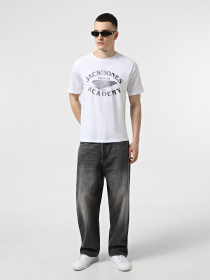 Широкі джинси JACK & JONES модель 12272355_Black Denim Фото