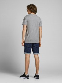 Футболка JACK & JONES модель 12137126_Light Grey Melange Фото