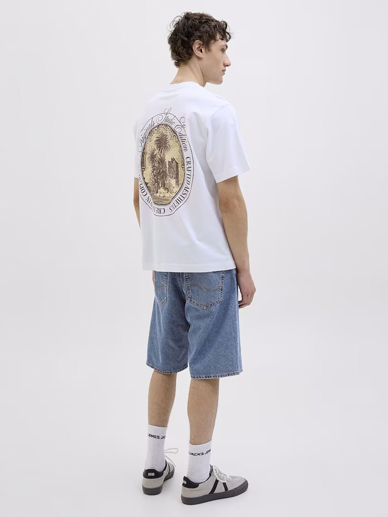 Джинсові шорти JACK & JONES модель 12272551_Blue Denim Фото