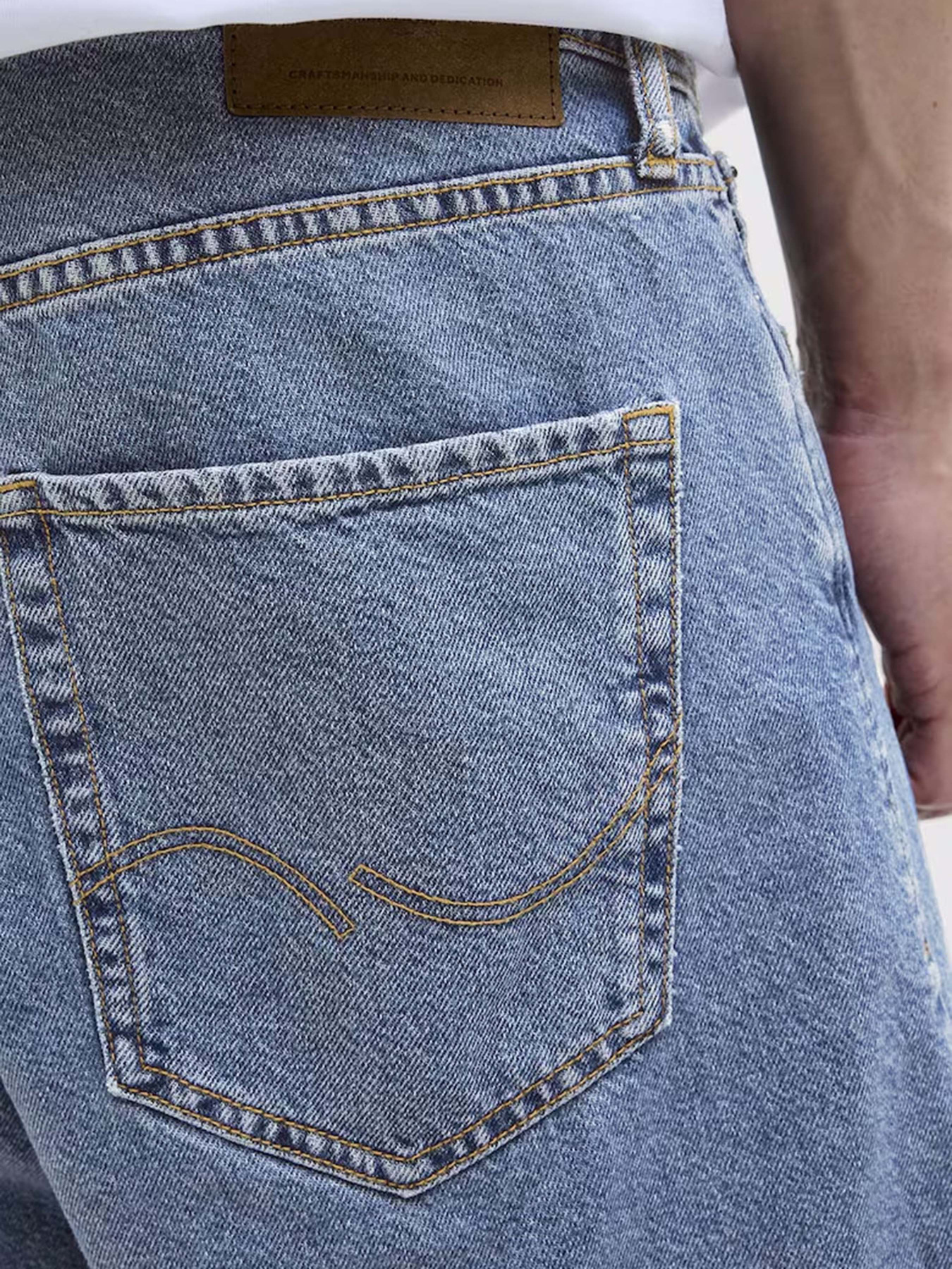 Джинсові шорти JACK & JONES модель 12272551_Blue Denim Фото